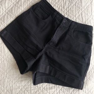 American Apparel denim shorts